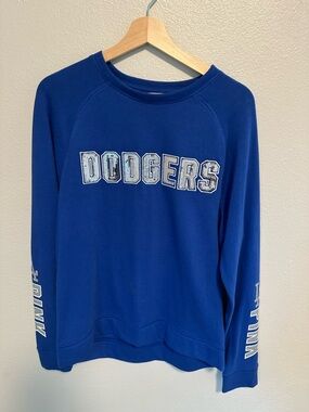 PINK Victoria's Secret Royal Blue Crewneck Sweatshirt